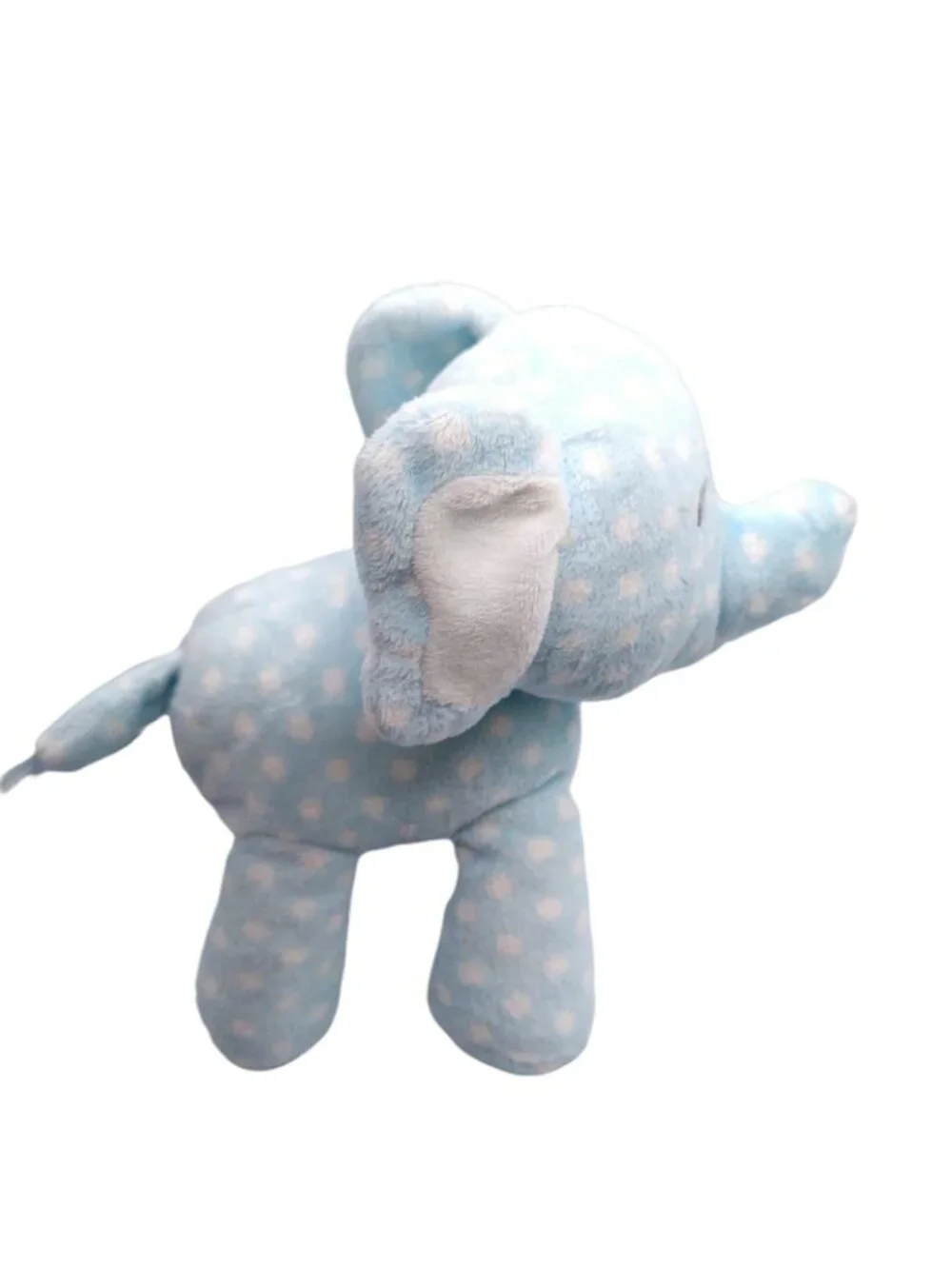 Gund Lolly Plush Blue White Polka Dot Elephant Friends Stuffed 8